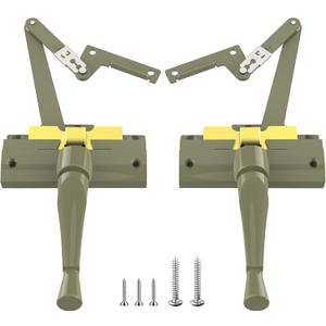Split Arm Operator with Handle, Left and Right Hand Options, Compatible with Andersen A Series and 400 Series Perma-Shield Casement Windows from 1982 to 1995 Stone
