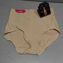 Maidenform womens Shapewear Underwear, Tummy Control Shapewear for Women, Panties - Lace Options, Fajas (Plus Size, Too) (Beige, L)