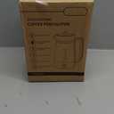 KIDISLE Percolator Coffee Pot Electric Coffee Maker, Brews 2–10 Cups, Auto Keep Warm, Stainless Steel Basket, Borosilicate Glass, EasyPour Spout, CoolTouch Handle