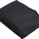 Heavy Duty Balcony Screen, Fence Cover, Mesh Windshield for Deck, Backyard, Pool, Suitable for Any Occasion (Black)