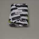 2 x Black Striped Dog Suit wit Green Wig Scientist Dog Costume Pet Costume Cosplay Clothes Outfit Accessories Party Favors (Large, Striped Clothes with Wig)