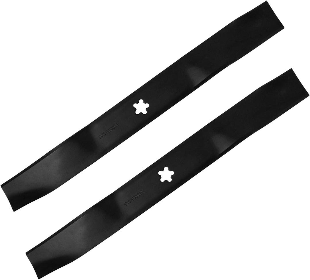 (2 Pack) Replacement Lawn Mower Mulching Blades for 134149 138498 138971 422719 532134149 - Fits Craftsman LT1000 LT2000 YT4000 Husqvarna YTH18542 YT150 Rider Lawn Tractor - 42” Deck