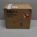 Aeitto Ice Maker Countertop 26lbs/24H, Ice Machine 8 Ice Cubes Ready in 6 Mins, 2 Sizes of Bullet Ice Portable Ice Makers with Basket & Scoop, Auto Self-Cleaning for Home/Kitchen/Office Stainless