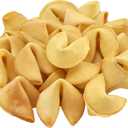 Soeos Fortune Cookies, Approx 96 Count, Vanilla Flavor, Fortune Cookies Individually Wrapped Bulk, Individually Packed Crisp Cookies with Fun, Traditional Chinese New Year Fortune Cookie