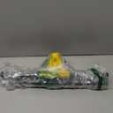 Squeegee Broom for Floor, 18'' Heavy Duty Rubber Wiper with 60'' Long Handle for Bathroom Tile, Garage Concrete, Deck, Shower Glass, Window Cleaning (Yellow)