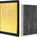Engine & Cabin Air Filter Combo for (Hybrid Only - Not for Gas) RAV4 (2016-2018) 2.5L, Toyota Prius V (2012-2018) 1.8L,Lexus NX300h (2015-2021) 2.5L| Premium 2-in-1 Set |OE CA10741 CF10285