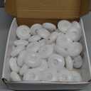 Homemory 48 Pack 3 Flameless Led Floating Candles, 200 Hour White Battery Operate Waterproof Tealights for Cylinder Vases, Centerpieces at Wedding Decor, Party, Pool