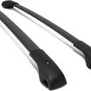 Factory Style Matte Roof Rack Rail Cross Bar 