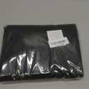 Ainiv Jigsaw Puzzle Mat Roll Up 1500 Pieces, 46" x 26" Portable Felt Puzzles Board with Travel Storage Bag, Jigsaw Saver Pad Keeper for Adults Teens, Black