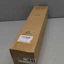 Black Curtain Rods for Windows 72 to 144 Inch 1" Diameter Heavy Duty Metal Adjustable Extra Long Blackout Traverse Window Treatment Rods with Decorative Finials Doorway Living Room Bedroom Kitchen