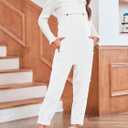 Meikulo Girls Fleece Overalls Kids Warm Winter Loose Casual Jumpsuits with Pockets 5-14 Years (9-10 Years, White)