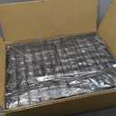 4-Tier Stackable Closet Organizers and Storage Shelves, Clothes Shelf Organizer Basket Bins, Foldable Sweater Storage for Closet Organizer System, Black (Patent Pending) (15.7"W x 11.8"D x 34.6"H)