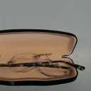 AQWANO Rimless Computer Blue Light Reading Glasses Women Fashion Designer Clear Lens Pattern Frame Ladies Readers (2.00 x, Green)