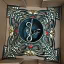 Sungmor Vintage Cast Iron Christmas Tree Stand  Heavy Duty Square Base, Fits Trees Up to 6 ft, Max 3″ Trunk  Holiday Tree Holder for Artificial or Real Trees, Easy Assembly & Secure Stability