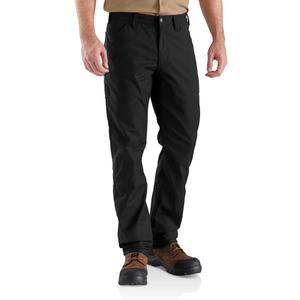 Carhartt Men's 103109 Rugged Professional Series Relaxed Fit Pant (35W x 30L, Black)