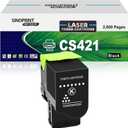 CS421 Toner Cartridge 78C10K0 Replacement Compatible for Lexmark CS421 CS521 CX421 CX522 CX622 CX625 CS421dn CS521dn CX421adn CX522ade CX622ade CX625ade Printer (2000 Pages,1-Black)