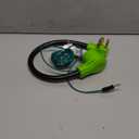 3 Prong to 4 Prong Dryer Plug Adapter 2FT, NEMA 10-30P to 14-30R 30 Amp 125/250V, 10AWG Heavy Duty Dryer Adapter with Safety Ground Wire, STW, for 4 Prong Newer Dryer to 3 Prong Receptacle, Green