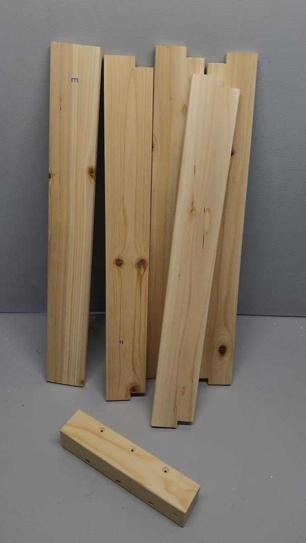 Wooden Building Blocks 18 Pieces