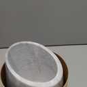 Gusto Nostro Marble Wine Chiller Bucket - 750ml Wine Bottle Cooler and Champagne Chiller for Party, Kitchen, Bar Cart Decor to Chill & Keep Bottles Cold with Unique Wine Lovers Gift Box (White)