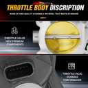 Throttle Body 12670834 Fit For Chevy Equinox GMC Terrain 2012-2017, Malibu 2013-2014, Buick LaCrosse 2012-2016, Buick Regal Verano 2012-2017 (only 2.4L L4