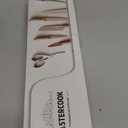 Astercook Knife Set, 13 Pieces Kitchen Knives Set with Healthy Anti-Rust Coating, Dishwasher Safe, Stainless Steel Chef Knife Sets with 6 Blade Guards, Perfect Holiday Gifts for Kitchen