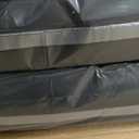 HOPERAN 25" 2pcs Dual-Sided Heated Stadium Seats for Bleachers with Back Support, 3 Levels Heating Stadium Seating for Bleachers Seat with Backrest, 5 Pockets Portable Stadium Chair for Outdoor (Black)