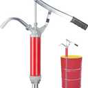 AIGMISON Lever Action Barrel Pump,Barrel Hand Pump with Telescoping Suction Tube Fits 5 to 55 Gallon Drums,Perfect for Transferring Motor Oil, Diesel, Lubricants, Kerosene, and Fuel