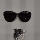 MARE AZZURO Round Reading Sunglasses Women Oversized UV Readers 1.0 1.25 1.5 1.75 2.0 2.25 2.5 2.75 3.0 3.5 4.0 (Black, 1.75)