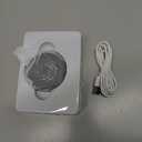 Cell Phone Cooler Magnetic Cooler, Cell Phone Cooling Fun Portable Mobile Phone Radiator Cooling Fun, Gaming Semiconductor Cooling Phone for iPhone iOS/Android/Tablet/ipad (Black)