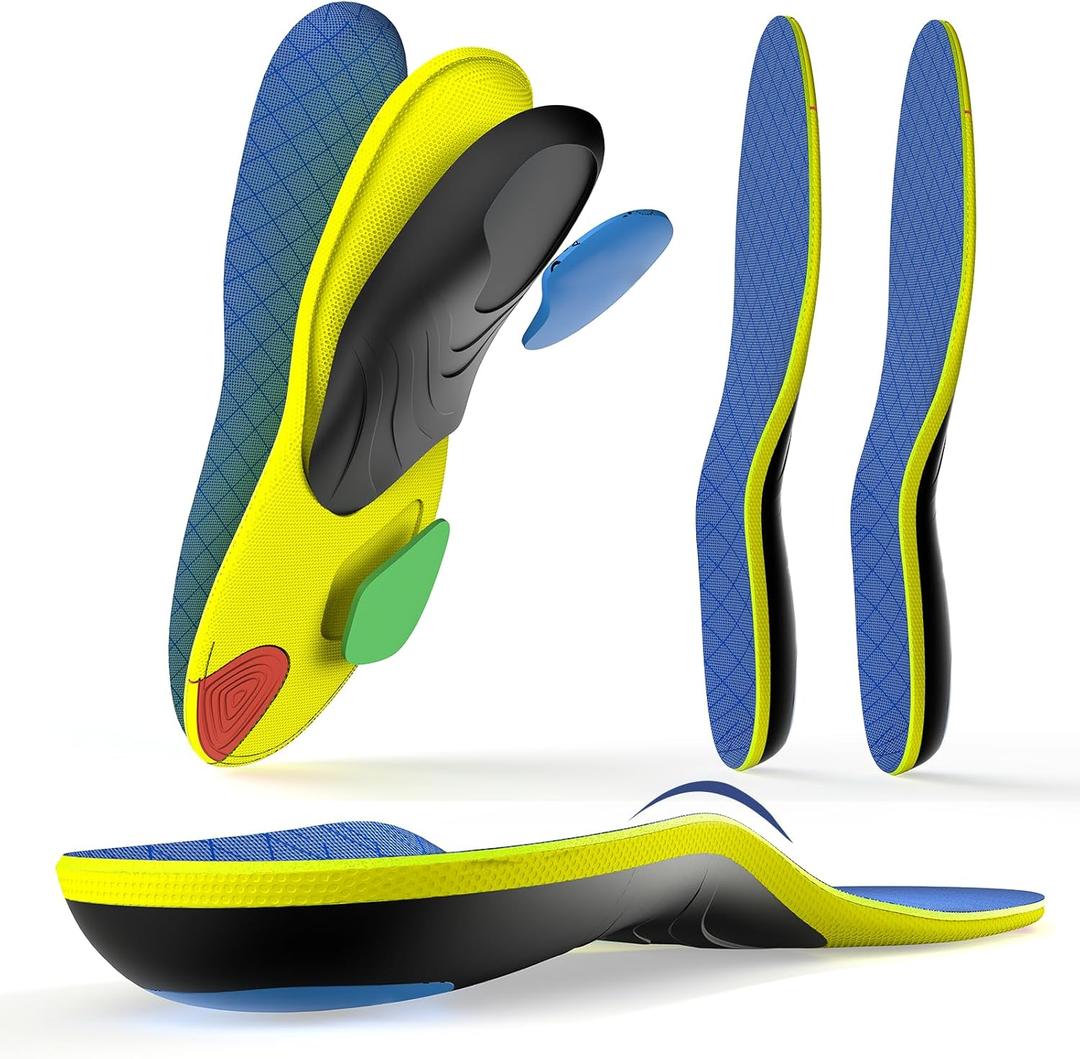 Work Boot Insoles for All Day - Welnove Arch Support Inserts for Men & Women, Shoe Inserts for Plantar Fasciitis Relief, Orthotic Shoe Inserts for Flat Feet & Heel Pain-XL (Sky Blue) Work Boot Insoles for All Day - Welnove Arch Support Inserts for Men & Women, Shoe Inserts for Plantar Fasciitis Relief, Orthotic Shoe Inserts for Flat Feet & Heel Pain-XL (Sky Blue)