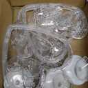 Artmag 3 Pcs Valentines Day Window Lights Decorations with Timer, Three Hearts Shaped Silhouette Battery Powered Hanging Led Lamp for Valentine's Day Lover Home Decor Warm-Toned