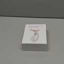 7 Color Face and Neck Massager Light Therapy, Red Light Based Facial Massager for Skin Care, Smoothing, Firming (White)