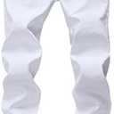 FREDD MARSHALL Men's Skinny Slim Fit Stretch Straight Leg Fashion Jeans Pants Size 14 REG 27/29