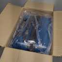 Coolife Carry On Luggage 22x14x9 Airline Approved Hardside PC+ABS Suitcase with TSA Lock, Lightweight Rolling Travel Luggage with Spinner Wheels(Caribbean Blue, 20in)