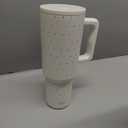 Simple Modern 40 oz Trek Tumbler with Handle and Straw Lid | Cup Holder Friendly Insulated Stainless Steel Travel Mug | Rainbow Dots