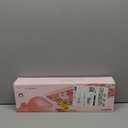 Typewriter Wireless Keyboard and Mouse Combo,2.4G Office 104 Keys Full-Size Retro Punk Keyboard,Cute Pink Silent with Round Keycaps for Laptop PC Desktops (Pink Mix)