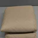 Ameritex Couch Sofa Slipcover 100% Waterproof Nonslip Quilted Furniture Protector Slipcover for Dogs, Children, Pets Sofa Slipcover Machine Washable (Beige, 78")