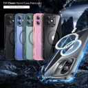 ESR Classic Hybrid Case Clear Green for Phone 16 Plus | Compatible with MagSafe, Shockof Military-Grade Tection, Magnetic Phone Case, HaloLock