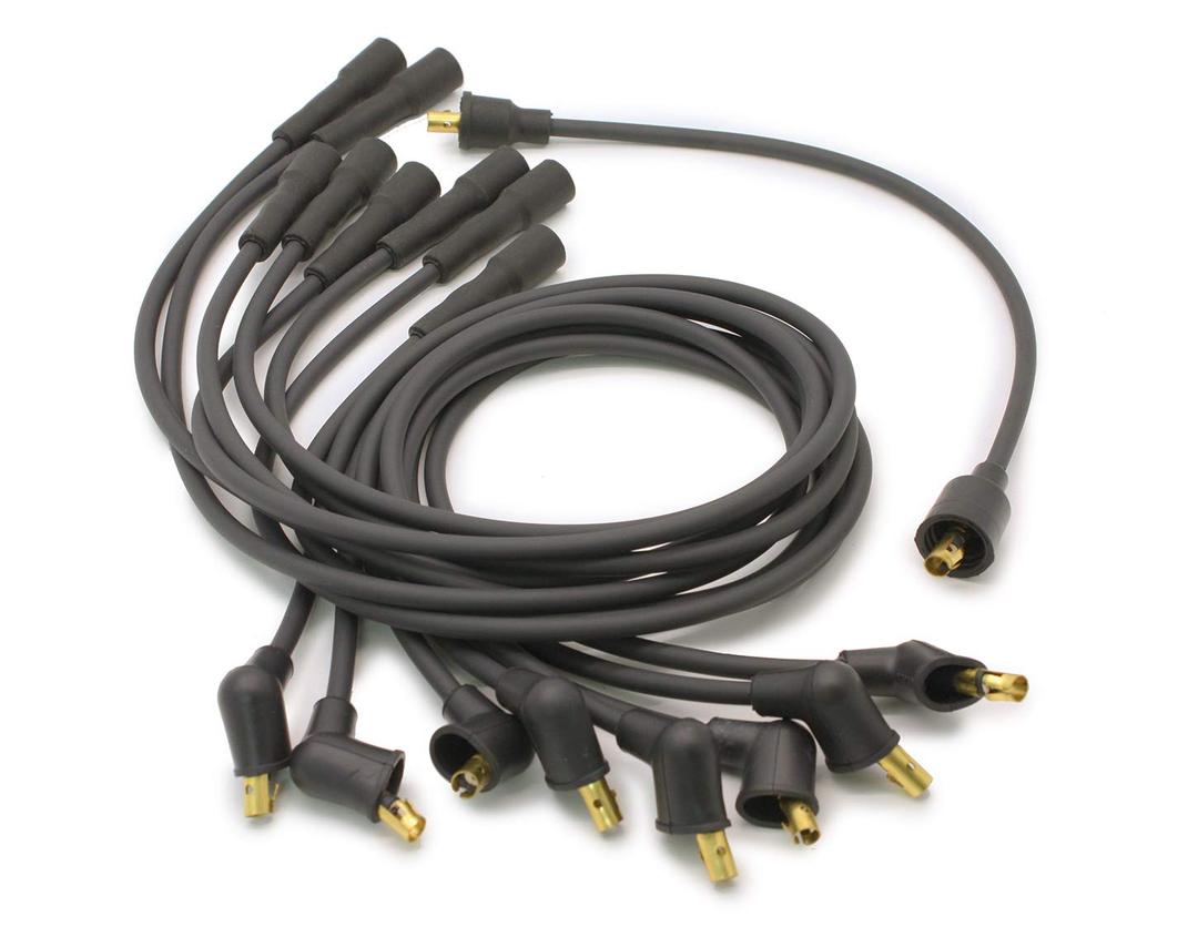 PerTronix 708104 Flame-Thrower Black Custom Fit Spark Plug Wire for 8 Cylinder Ford