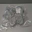 Knee Pillow for Side Sleepers with Soft Velvet Cover, Fixed Strap for Moving, Breathable Center Hole, Removable & Washable Memory Foam Leg Pillow for Hip, Back, Sciatica, Pregnancy & Joint Pain Relief (Grey)