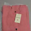 100% Merino Wool Sweaters Women's Fall Winter Warm Soft Knitted Crew Neck Cardigan Turtleneck Long Sleeves (X-Large, Pink)