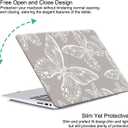 Compatible with MacBook Air 13 inch Case 2021 2020 2019 2018 Release M1 A2337 A2179 A1932, Protective Plastic Hard Shell Case & Keyboard Cover, Has Logo Cutout, Butterfly