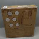 3-in-1 Portable Baby Bouncer & Rocker Chair for Newborn to Toddler - 4 Adjustable Recline Positions, Breathable Cotton Fabric, Natural Vibration, Supports Up to 33 lbs (Oatmeal Khaki)