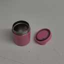 Paris Hilton Stainless Steel Food Jar, Double Wall Vacuum Sealed Insulated Food Storage Container with Carry Handle Lid, 12-Ounce, Pink with Heart Design