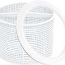 SPX1082CA Pool Skimmer Basket & SPX1082D Basket Support Ring Replacement for Hayward Swimming Pool Skimmer & Aladdin B-152 Skimmer SP1082 SP1083 SP1084 1085 1086 SP1075 1075T 1076 1077 Skimmers Basket