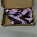 ApakBak No Pull Dog Harness with Handle, Reflective with Leather Trim | Adjustable Easy Walk Harness, Heavy Duty Nylon , Escape Proof Pet Vest for Puppy Small Medium Large Dogs, Purple, S