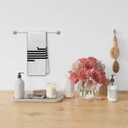 2 x Dibor Loveliness (Very) Long Dachshund White Kitchen Towels Dish Towels Dishcloth,Funny Dog Decorative Absorbent Drying Cloth Hand Towels Tea Towels for Bathroom Kitchen,Dog Lovers Girls Women Gifts