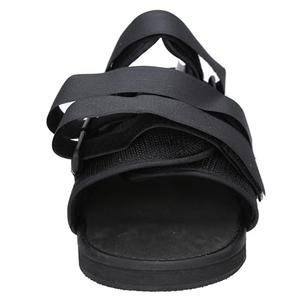 Post‑Op Walking Boot, Breathable Breathable Shoe Soft Lightweight Skin‑Care with 1 X for Outdoors for Women Men(Open-toe front pressure relief shoes).43