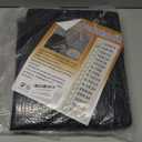 e.share Shade Cloth, 40%-50% Sunblock UV Protection, 10 FT X 10 FT, Black Sun Mesh Net for Garden Plant Cover,Flowers,Greenhouse,Patio,Vegetables,Chicken Coops