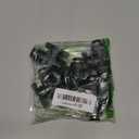 Flutesan 5 Pcs 3/8" x 3/8" OD Push to Connect Pneumatic Ball Valve PVC Air Flow Control Valve Quick Connect Tube Fittings Air Line Hose Fittings